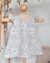 Kit vestido+boneca Margaridas - Suelen Guerra Ateliê