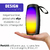 Caixa De Som Bluetooth Portátil Com Led RGB Radio FM Pen Drive Cartão De Memória