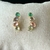 Earcuff zircônia colorida dourado banhado a ouro - comprar online