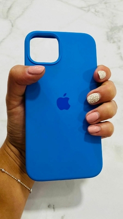 FUNDA IPHONE SILICONE CASE - Gangas Azul