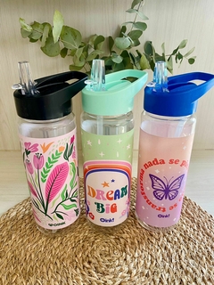 BOTELLA PLASTICA CON PICO 750ml - Gangas Azul