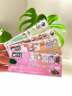 NOTITAS ADHESIVAS GATITOS