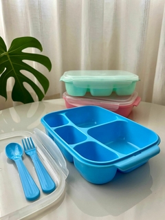 LONCHERA RECTANGULAR TAPA TRANSPARENTE - tienda online