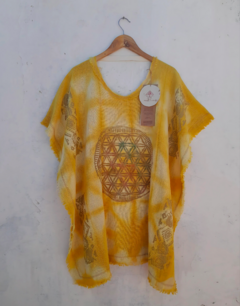 Poncho Jallpa- Flor de la Vida-