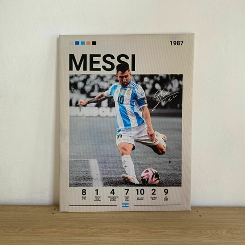 Cuadro Decorativo Messi - comprar online