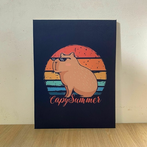 Cuadro Decorativo Capybara - comprar online