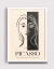 Quadro Picasso Portrait en Deux Parties Noire er Blanche na internet