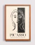 Quadro Picasso Portrait en Deux Parties Noire er Blanche - Qitela Quadros