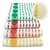 Pack X 12 Repasadores De Cocina Corazón Algodón