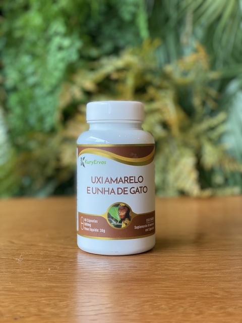Uxi Amarelo e Unha de gato - 60 cápsulas