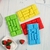 Molde silicona lego