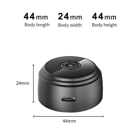 Mini WiFi Camera, A9 HD 1080P, Gravador de Voz Sem Fio