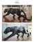 Estátua geométrica pantera leopardo animal resina para a decoração Home,