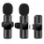 Microfone Lavalier Sem Fio K9 , Portátil, Áudio, Gravação de Vídeo, Mini Mic - loja online