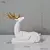 Estatueta cervo estatueta, ornamento de mesa, estatueta animal Estilo nórdico geométrico na internet