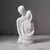 Imagem do Escultura figura casal abstrato estilo nórdico, Arte Moderna.