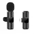 Microfone Lavalier Sem Fio K9 , Portátil, Áudio, Gravação de Vídeo, Mini Mic - loja online