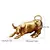 Ornamentos de Resina do Mercado Bull de Wall Street, Estátua da Fortuna Feng Shu