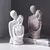 Escultura figura casal abstrato estilo nórdico, Arte Moderna. - Tiju Inova Store |  O Melhor em Inovaçao Para o seu Lar
