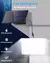 Luz solar impermeável ao ar livre com sensor de movimento, 172LED, holofote, co