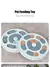 Brinquedos educativos interativos do alimentador do animal de estimação, distr na internet