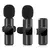 Microfone Lavalier Sem Fio K9 , Portátil, Áudio, Gravação de Vídeo, Mini Mic - loja online