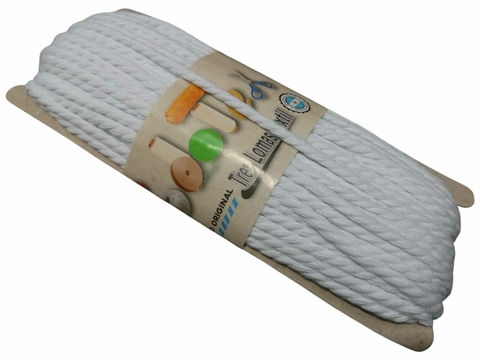 Cordon gitana blanco x 25 metros - comprar online