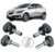 Kit de Lâmpadas Ultra Led Farol Alto e Baixo H4 e Milha H27 para Onix 2012 2013 2014 2015 2016