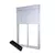PORTA DE CORRER INTEGRADA - 2 FOLHAS - PERSIANA AUTOMÁTICA - C/ CONTROLE REMOTO - LINHA SUPREMA - comprar online