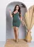 Vestido canelado 3D premium