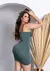 Vestido canelado 3D premium na internet