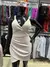 Vestido no canelado 3D premium - loja online