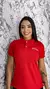 Camiseta Gola polo feminina gold