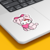 Hello Kitty Fantasia Urso Rosa Adesivo - comprar online