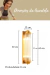 Arandela Interna Dourado Vidro Cristal 60 cm Sala Bet35 - comprar online