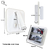 Arandela Cabeceira Leitura Led Interruptor Spot Branco Bet51 na internet