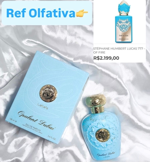 OPULENT DUBAI* Eau de Parfum COMPARTILHÁVEL 100ml