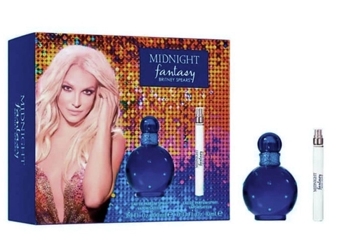 Kit Fantasy *Midnight* feminino feminino contém: Perfume 100ml + Perfume de Bolsa 10ml