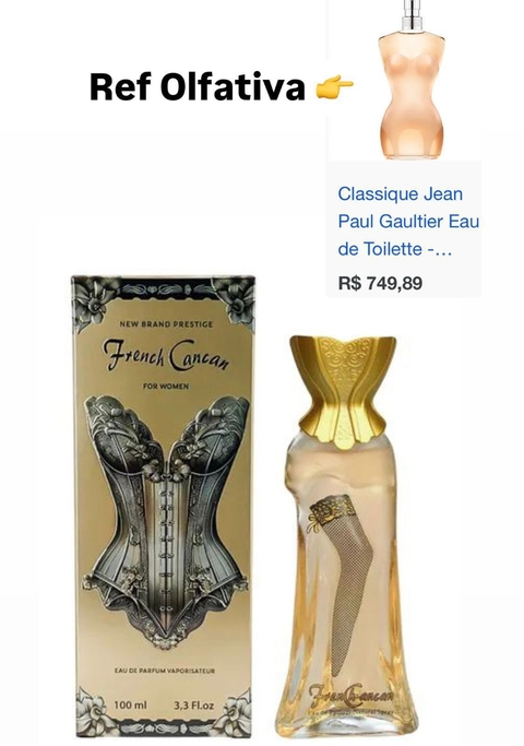 French Cancan New Brand Eau de Parfum Feminino - comprar online