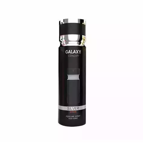PERFUME SPRAY SILVER INTENSE MEN GALAXY CONCEPT 200 ML