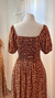 VESTIDO CHARLOTTE MARROM - comprar online