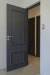 Puerta placa MDF color Gris oscuro con moldura en internet