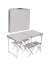 Mesa plegable de aluminio con 4 bancos - tienda online