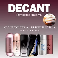 Provadores / Decants 5 ML - MARCA CAROLINA HERRERA