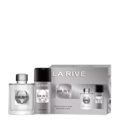 Kit Brave La Rive Masculino - Eau de Toilette 100ml + Desodorante 150ml