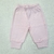 Pantalón algodón con puño ROSA