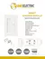 APAGADOR SENCILLO ESCALERA COLOR BLANCO, S00837, SAGELECTRIC - comprar en línea