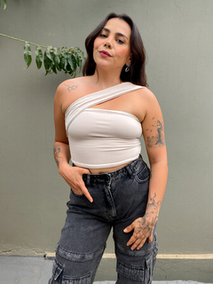 Cropped Basic Off White