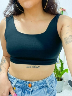 Cropped Basic Preto - comprar online