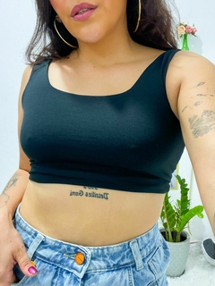 Cropped Basic Preto - Luz do Sol Brand